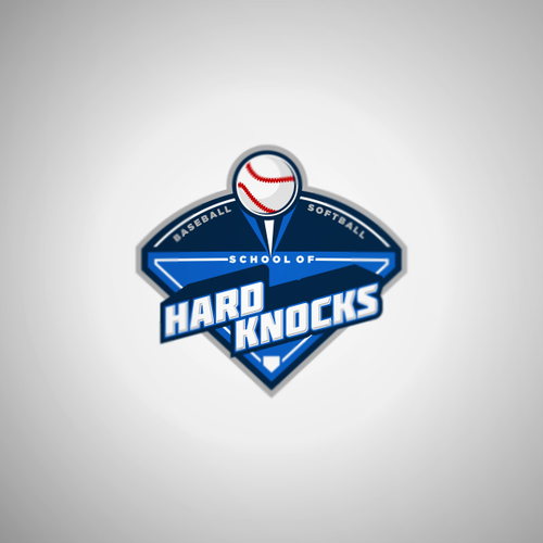 Create A New Logo For The School Of Hard Knocks A Baseball And Softball Training Facility Logo Design Contest 99designs