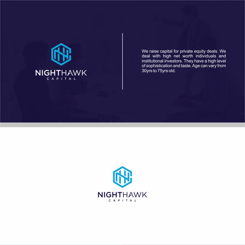 Nighthawk Capital Llc Logo Brand Identity Pack Contest 99designs