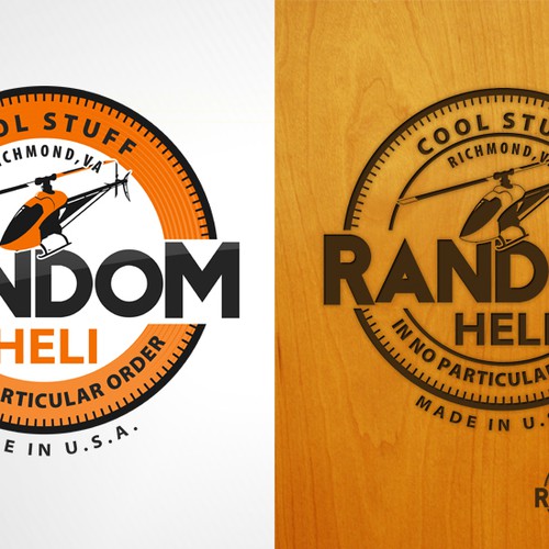 logo for Random Heli Design by JosH.Creative™