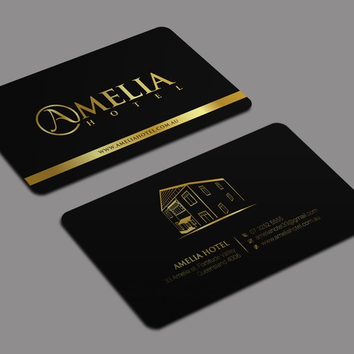 Amelia Hotel Business Cards Contest Della Categoria Biglietto Da Visita 99designs