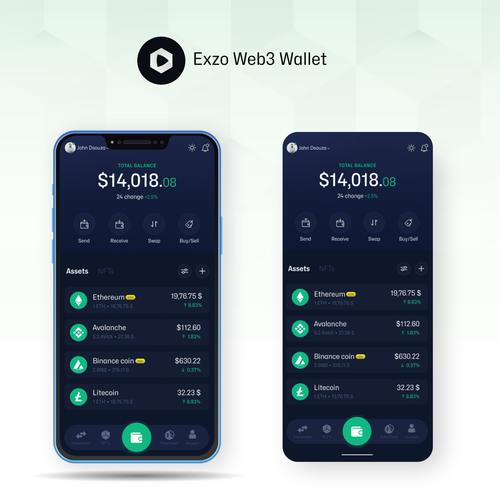 Web3 & Crypto Wallet Chrome extension Design by MercClass