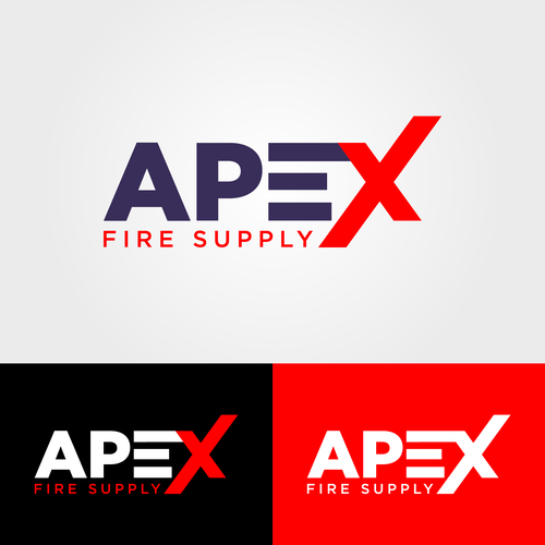 Apex Fire Supply Logo Wanted Design by Playongrafis