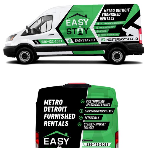 Designs | Easy Stay - First Fleet Van Design | Car, truck or van wrap ...