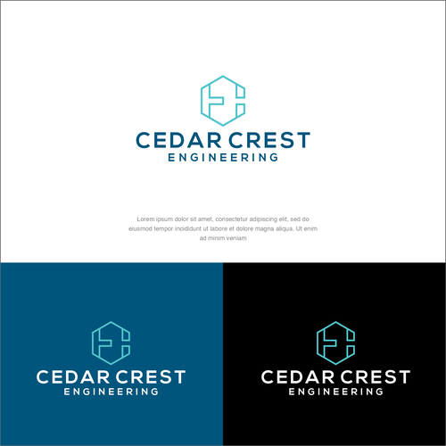 Design a Modern layered logo for a civil engineering company Design by Elesense