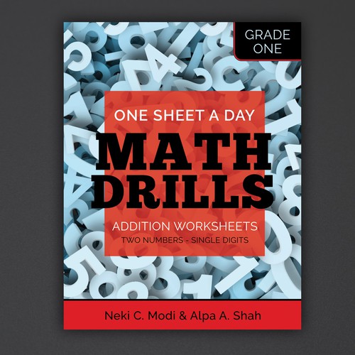 Math Drill Workbook Series (addition) for grades 1 through 7 (1 of 24 ...