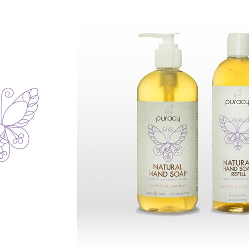 Create Whimsical Line Art Illustration for Organic Soap & Lotion Company Design by Pierre Ester