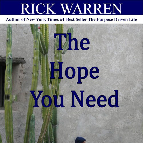 Design Rick Warren's New Book Cover Diseño de CarriePski