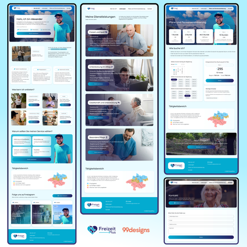 Diseño de página web propuesta en el concurso por Bianca Oliveira ✍