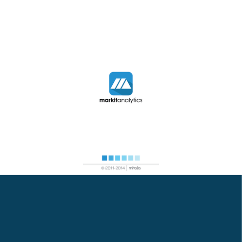 Create an engaging modern brand identity for Markit Analytics that will resonate with Marketers Design by Mhala