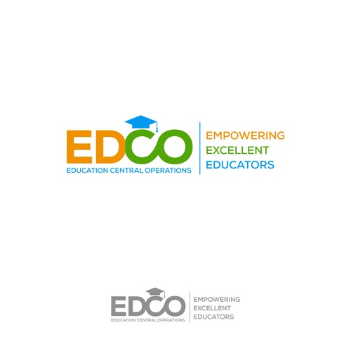 Designs | EDucation Central Operations (EDCO) Brand Logo | Logo design ...