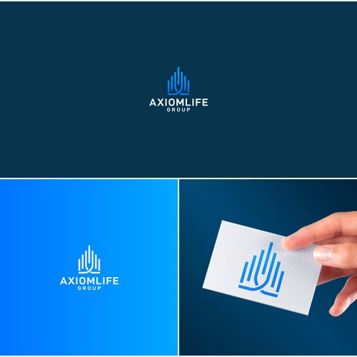 AxiomLifeGroup (Insurance and financial products)-simple, sophisticated and approachable Design by pleesiyo