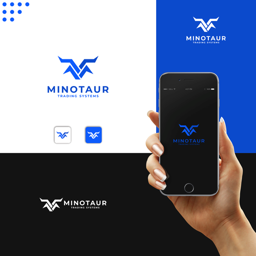 Powerful bull inspired logo for automated trading systems Design von cak_moel