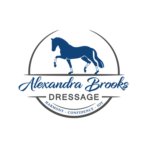 Design a classy/modern dressage (horse) training logo Design by Rziko1