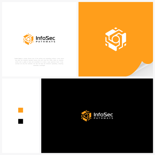 Logo design for cybersecurity training nonprofit Design by bell_gið