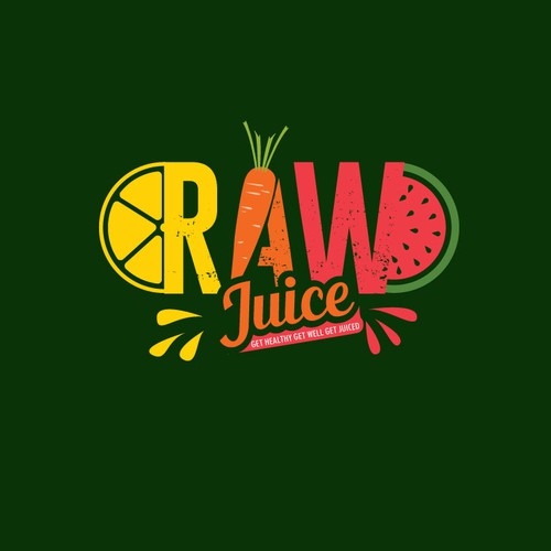 Raw juice bar that will be seen by millions Design by websmartusa