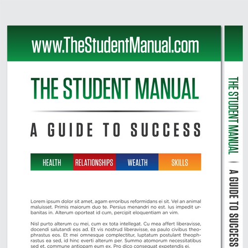 The Student Manual book cover wanted! Design by SUPERWORKS