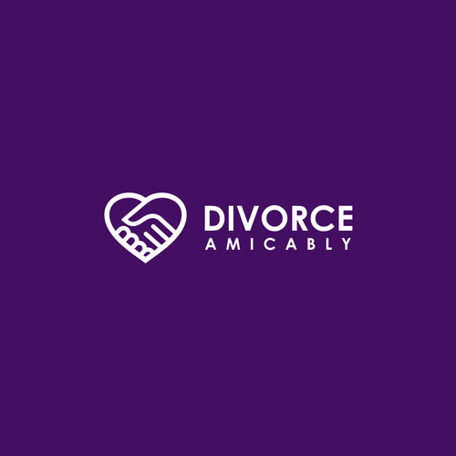 Logo for a new, healthy way for reasonable people to divorce Design by isal13