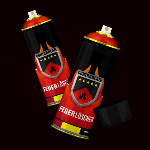Fire Extinguisher Spray Design Design by haroon2503