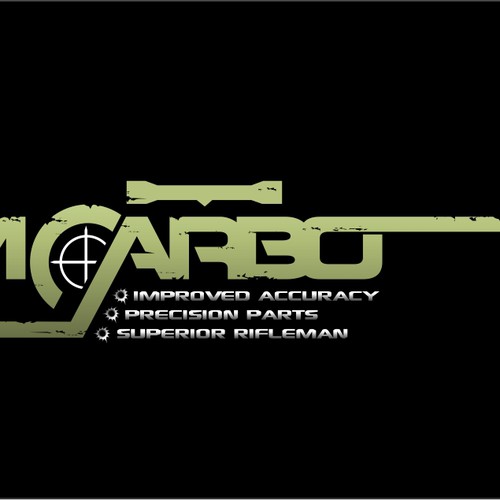 Gun Part Company Logo -serves beginner shooters and hobbyists with specially designed accessories Design by ♕adihb