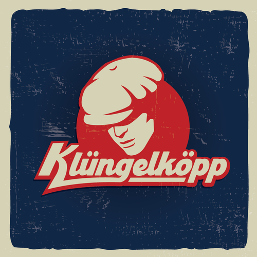 Modernes Bandlogo für professionelle Band mit Schlägerkappen als CI Design by Sukach