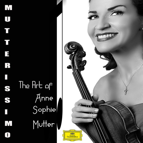 Illustrate the cover for Anne Sophie Mutter’s new album Design by MagicBrush