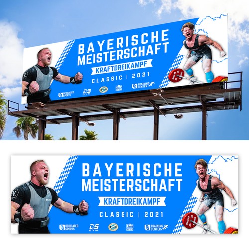 Unique, modern banner design for print - sports competition Design por 123Graphics