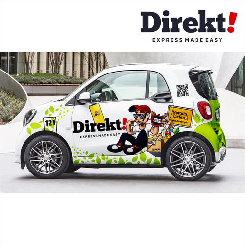 fleet marketing for delivery services Diseño de TANSA ART