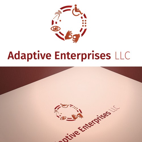 Logo for Technology Firm that Helps Disabled People Design by Nikers
