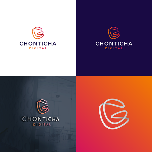 Free rein for modern logo for digital product brand Design by Chakib design studio