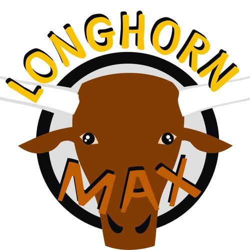 $300 Guaranteed Winner - $100 2nd prize - Logo needed of a long.horn Design by Kayaherb