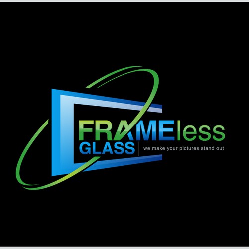 glass logo design