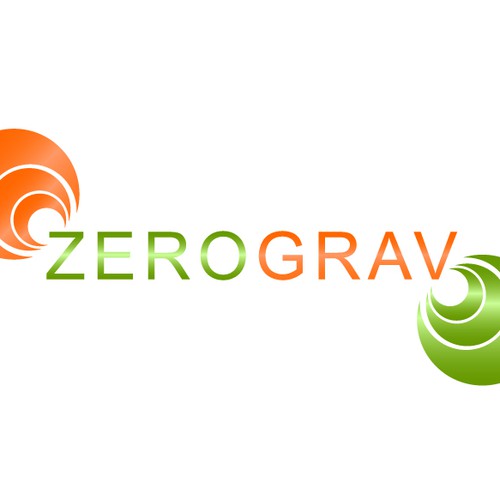 Nice, friendly logo for Zero Grav Design by Asim Kumar