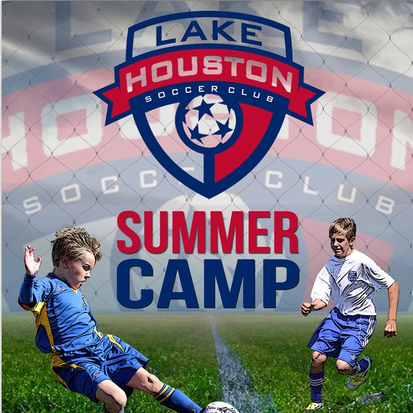 Flyer for Lake Houston Soccer Camp