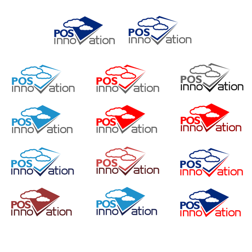 Modern and sophisticated logo- Point of sale system Diseño de iconAge