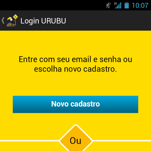 Design Sistema Urubu (Vulture System) Android Mobile App Design required por Blacklab