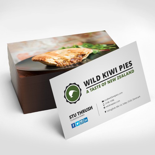 Create a mind blowing advertising pack for new meat pie company デザイン by Brian Ellis