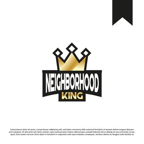 Designs | Design a blue-collar logo for neighborhood kings. | Logo ...