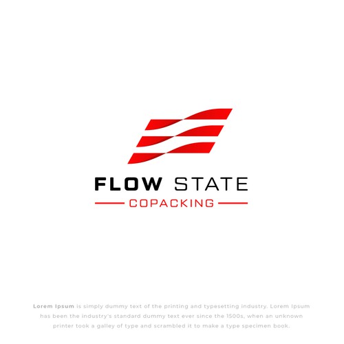 Flow State logo Design by CreativeJAC