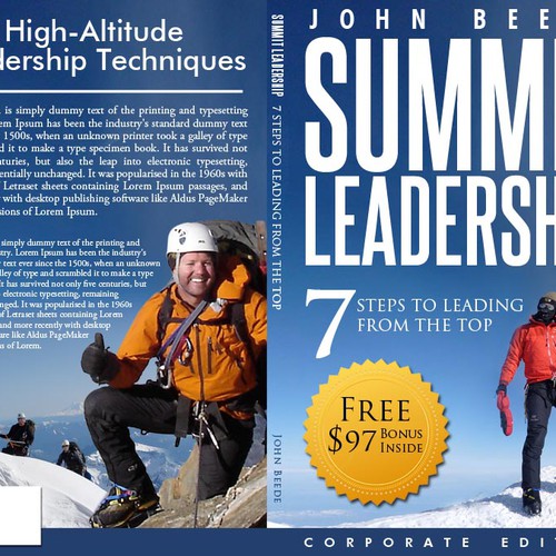 Leadership Guide for High School and College Students! Winning designer 'guaranteed' & will to go to print. デザイン by _renegade_