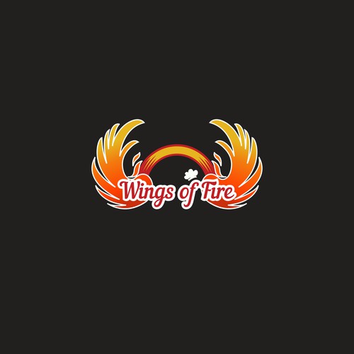 WINGS OF FIRE LOGO Design by Vittonia