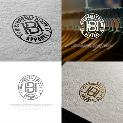 Historically Black Apparel Logo Redesign Design réalisé par Hysteria!