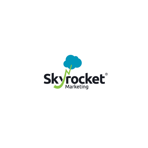 logo for Skyrocket Marketing Logo design contest