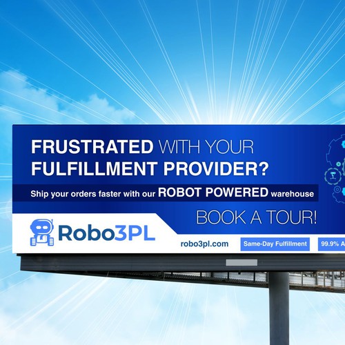 Signage contest entry by The 3colors