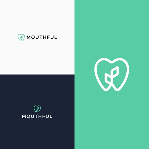 Strong, spunky yet clean logo for mouthful Design von theseventen