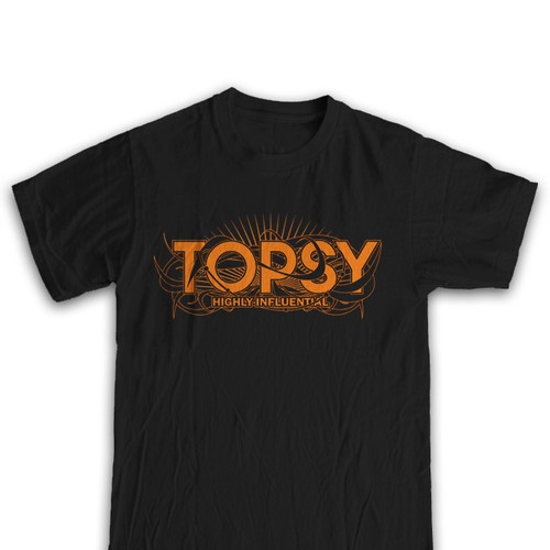 T-shirt for Topsy Ontwerp door Atank