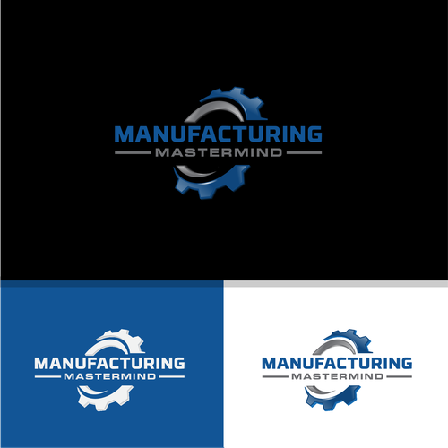 Manufacturing Mastermind LOGO Design by FxFactor™