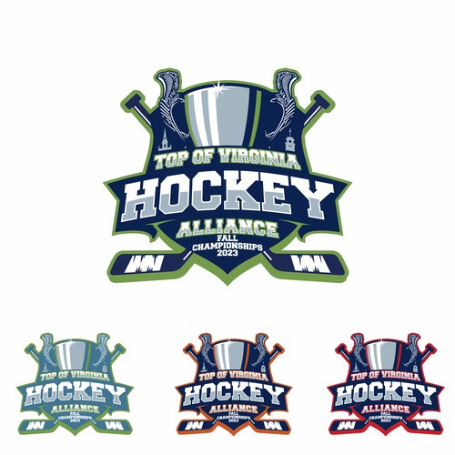 Design a stick tapping logo that will elevate youth hockey Design by jozGANDOZ30