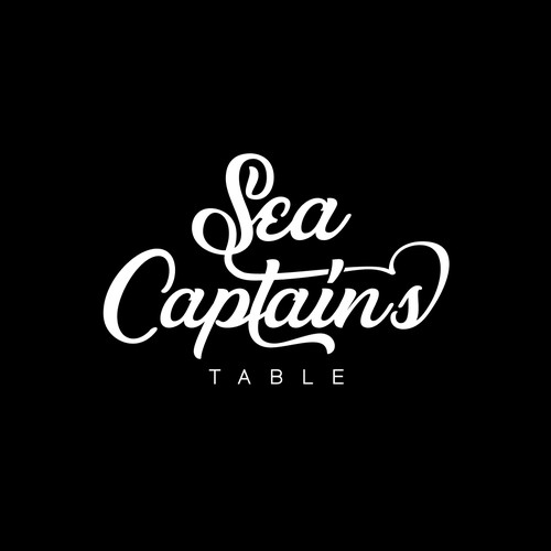 Sea Captain's Table Logo Design Design by curious goat