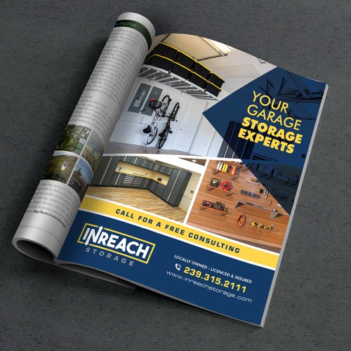 Full Page Magazine ad for Home Remodeling + Additional design consulting work Design réalisé par abirk1