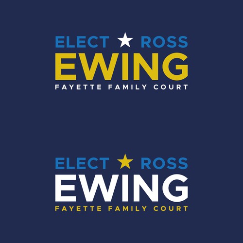 Candidate logo for local political race Design by MagsArt